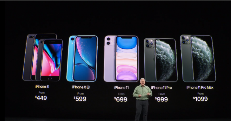 iPhone 11, iPhone 11 Pro, iPhone 11 Pro Max ra mắt: 3 camera, chip A13 siêu mạnh, giá chỉ từ 699 USD