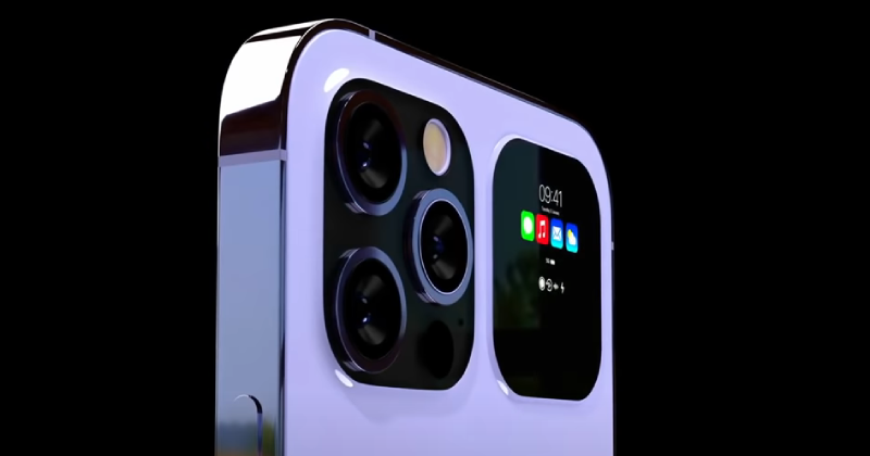 iPhone 13 Pro lộ concept 2 màn hình cực chất trước ngày ra mắt 