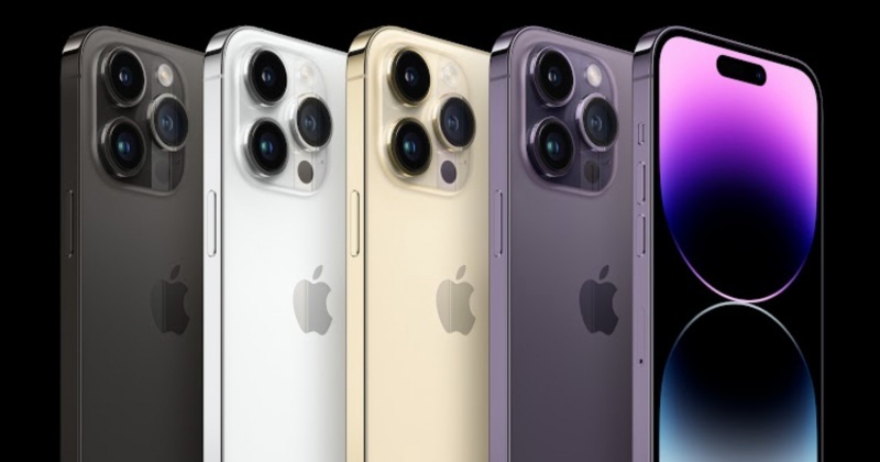 Kích thước iPhone 14 Pro tổng thể - màn hình - cụm camera