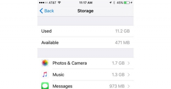 Làm gì khi iPhone đầy bộ nhớ?