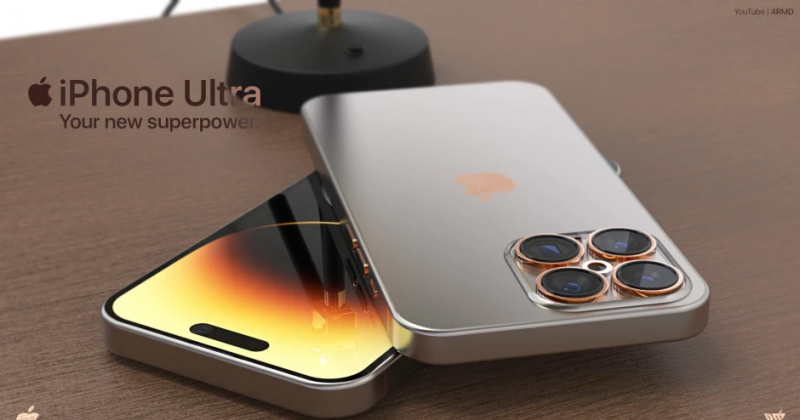 Lộ diện ý tưởng thiết kế của iPhone 15 Ultra
