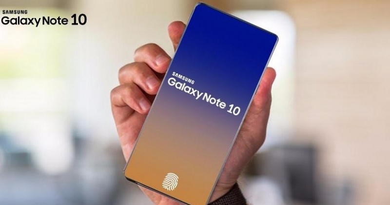Màn hình Samsung Galaxy Note 10 viền siêu mỏng cực sang trọng