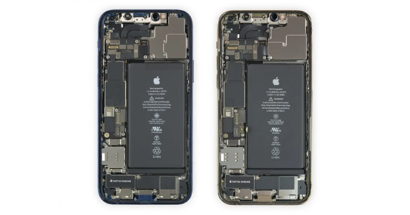 Một số linh kiện của iPhone 12 và iPhone 12 Pro có thể thay thế cho nhau