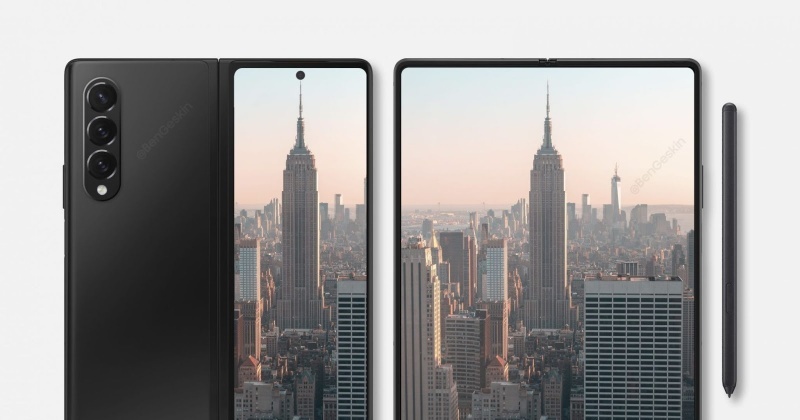 Rò rỉ concept tuyệt đẹp của Galaxy Z Fold 3 từ bộ phận Marketing của Samsung 
