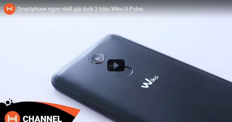 Smartphone ngon nhất giá dưới 3 triệu Wiko U-Pulse.