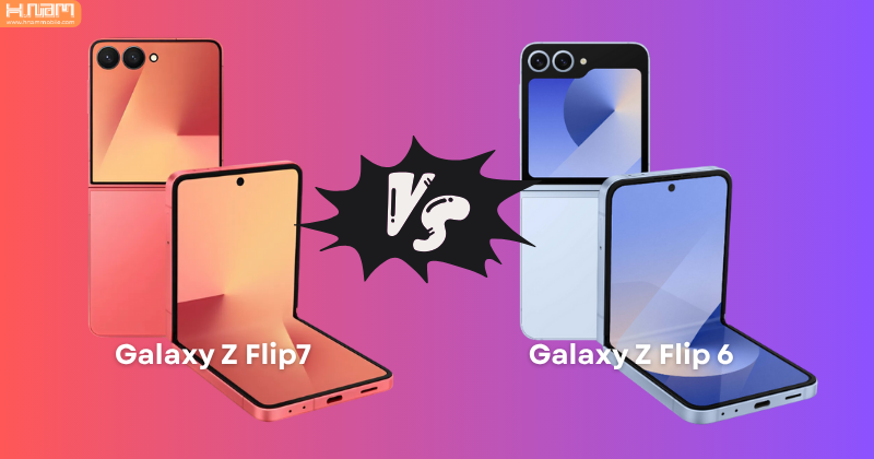 So Sánh Samsung Galaxy Z Flip7 Và Z Flip6: Màn Hình Tràn Viền, Pin Lớn Hơn, Có Đáng Nâng Cấp?