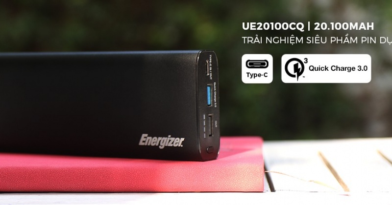 Sự thật về Pin Energizer 20100mAh: Dùng được bao lâu?