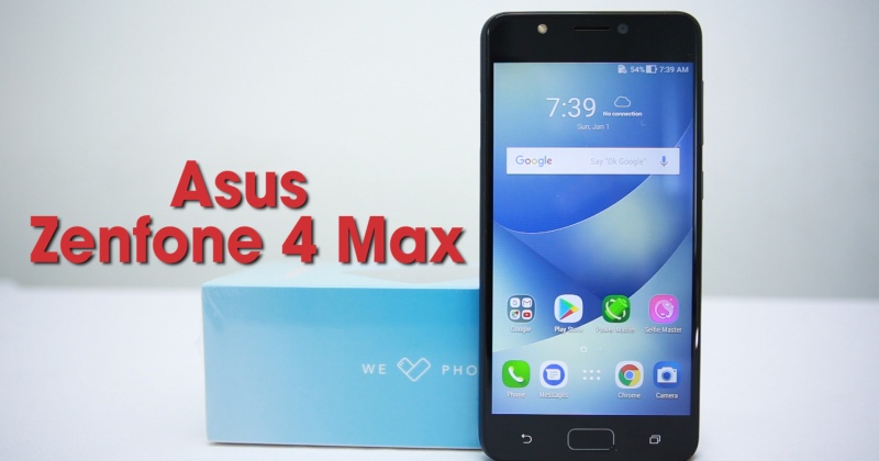 Tân binh trong phân khúc 4 triệu: Asus Zenfone 4 Max.