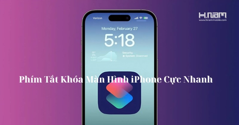 Tạo Phím Tắt Khóa Màn Hình iPhone: Bí Kíp Cá Nhân Hóa Siêu Tiện Ích Trên iOS