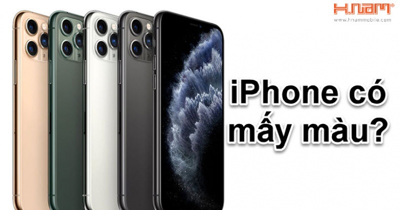 Những màu sắc cơ bản của iPhone 6 là gì?
