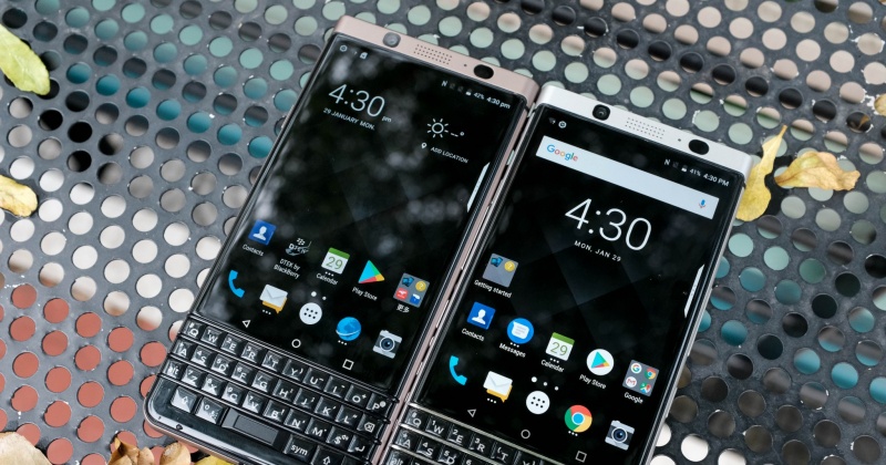 Trên tay Blackberry KEYone phiên bản màu Đồng cực chất!