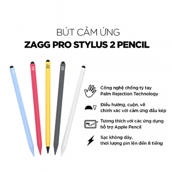 Bút cảm ứng ZAGG - Pro Stylus 2