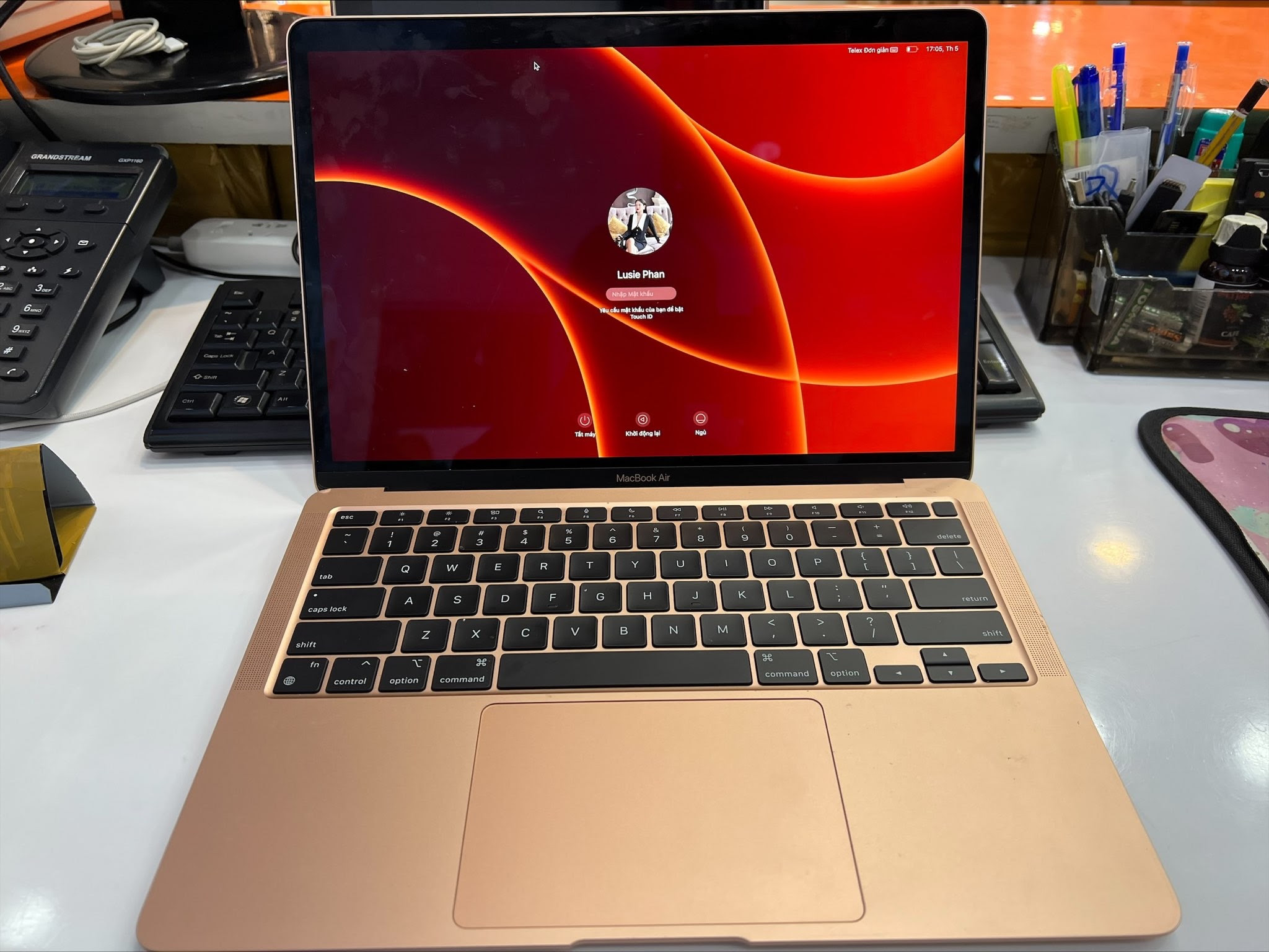 MacBook Air 13 inch Late 2020 256GB Gold MGND3 - Chip M1 99%