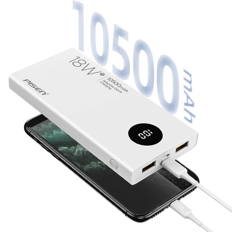 Pin Dự Phòng Pisen Quick QP18 10500mAh (TS-D290) 