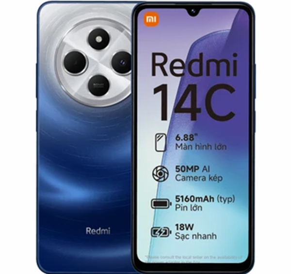 Xiaomi Redmi 14C 128GB Ram 4GB Chính Hãng