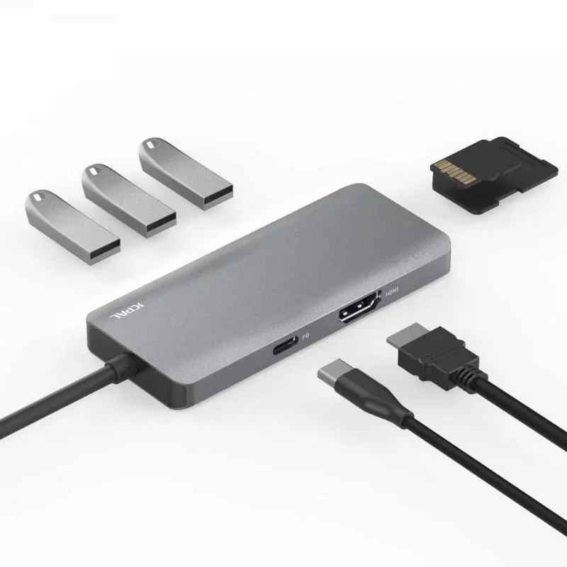 Bộ Chia Cổng Jcpal USB-C Multiport 7in1 