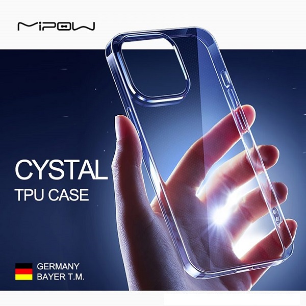 Ốp Lưng Mipow Soft TPU Crystal Clear Iphone 14 Pro (ST14C)