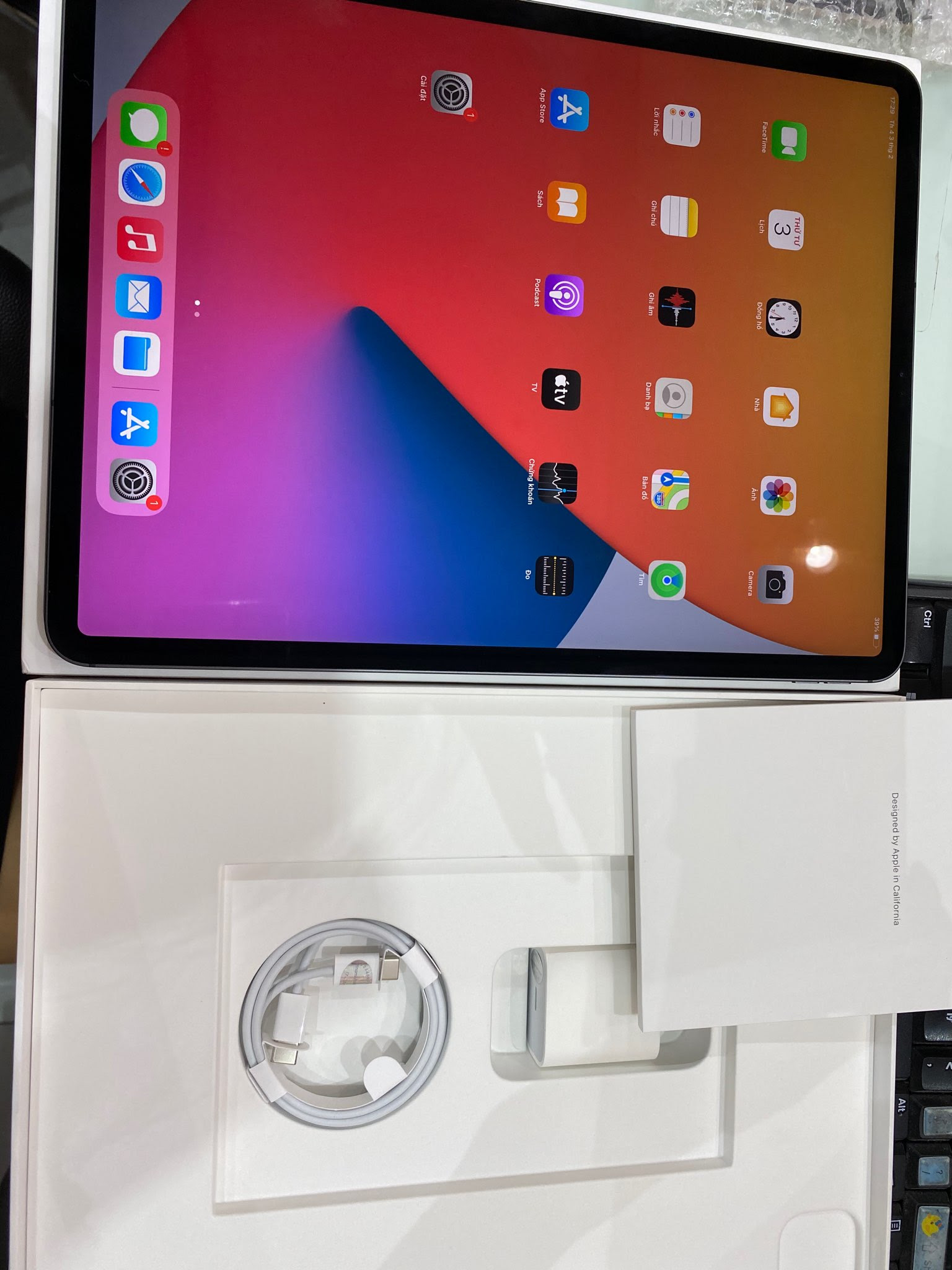 Apple iPad Pro 12.9 Cellular 128GB 2020 Cũ 99%