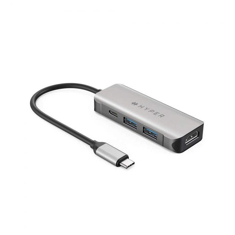 Bộ chia cổng HyperDrive HDMI 4K 60Hz USB-C 4in1 (HD41) 
