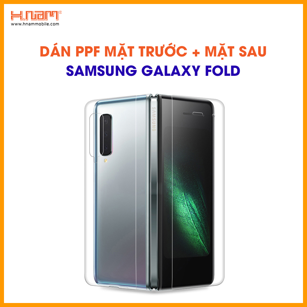 Bộ dán màn hình PPF trước sau Galaxy Fold