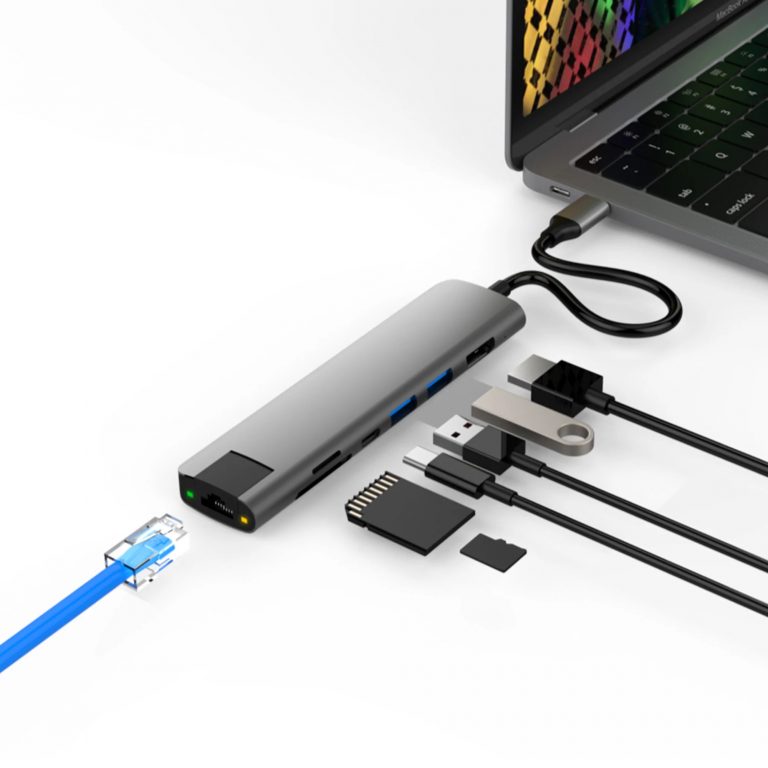 Bộ Chia Cổng HyperDrive USB-C Slab 7in1 (HD22H) 