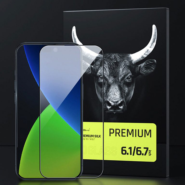 Dán Cường Lực Mipow Kingbull HD Premium-Sik for iPhone 14 Pro 6.1 inch BJ407