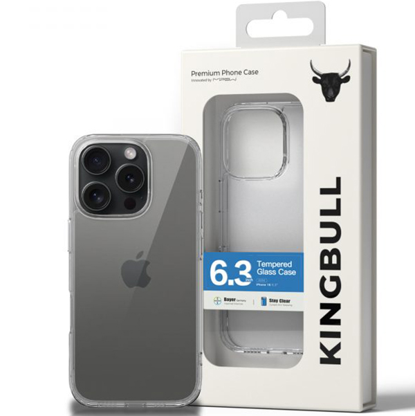Ốp Lưng Mipow Transparent Case for iPhone 16 Pro (PS16B) 
