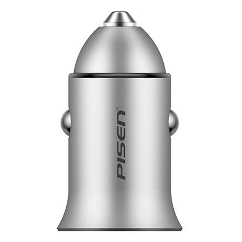 Sạc xe hơi (ô tô) Pisen Quick Dual USB Car 18W (TP-C02LXF)