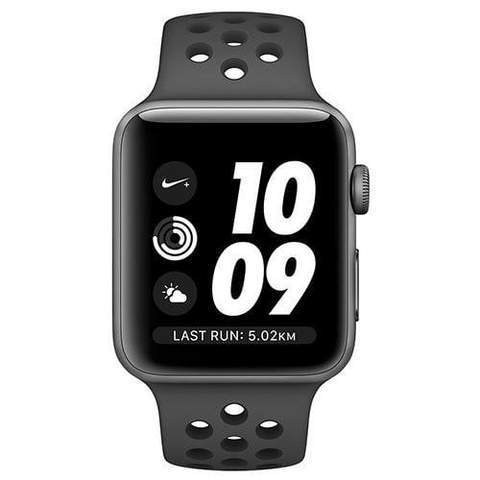 Apple Watch Series 3 38mm GPS Space Gray Aluminum Case ...