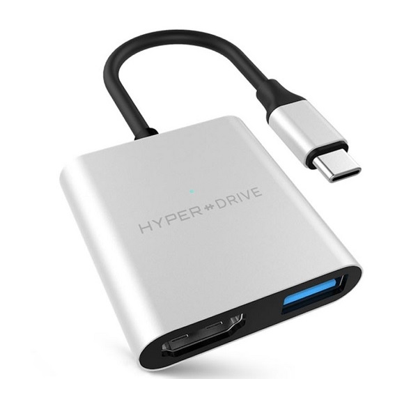 Bộ Chia Cổng HyperDrive 4k HDMI 3in1 USB-C (HD259A) 