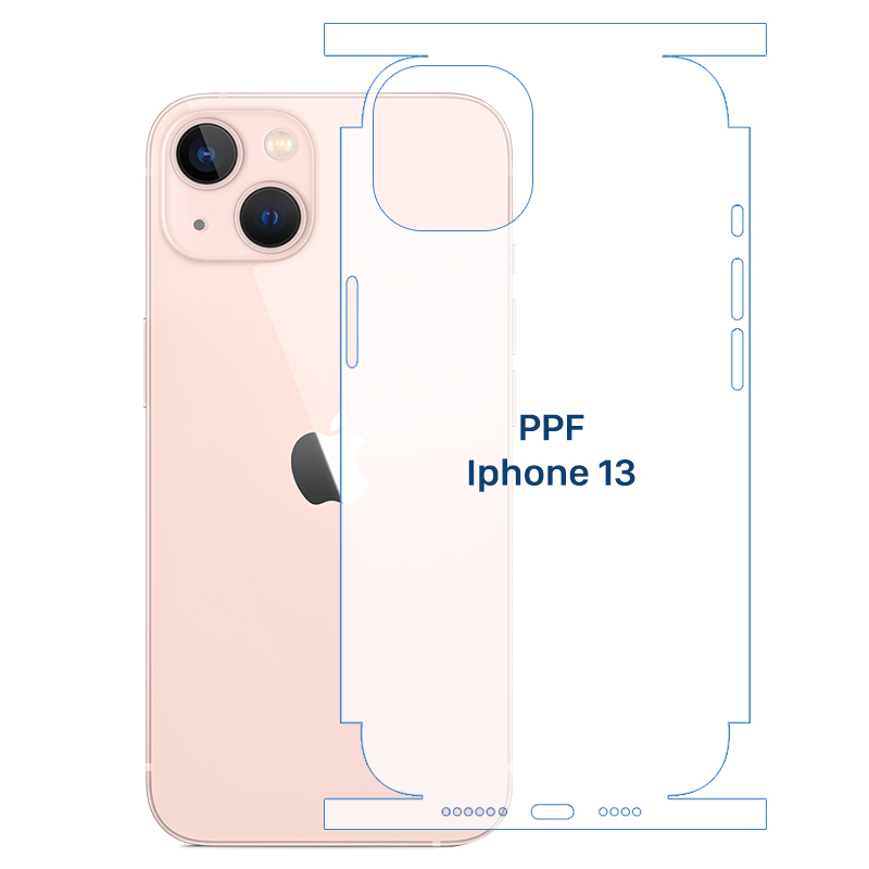 Dán Mặt Sau PPF Trong Iphone 13 (Full)