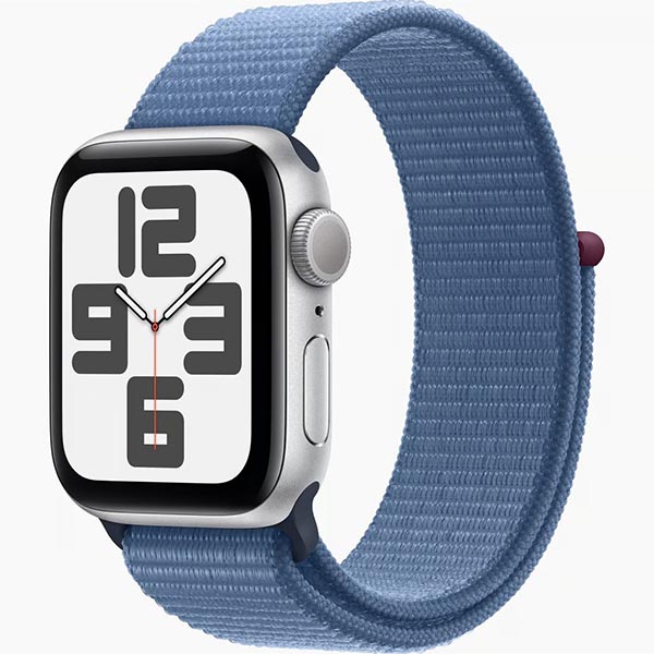 Apple Watch SE 2023 44mm GPS Dây Vải - Silver