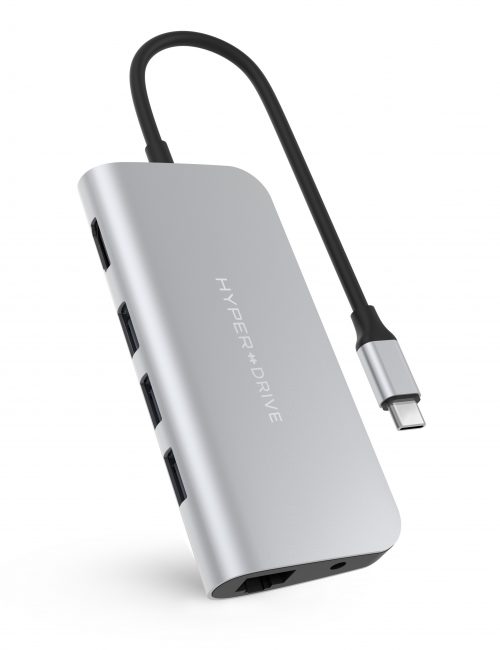Bộ chia cổng HyperDrive USB-C Power 9in1 (HD30F)