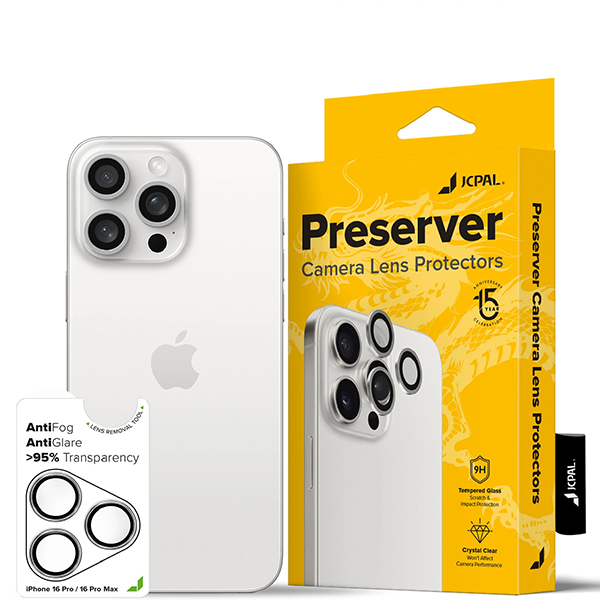 Lens Camera JCPAL Preserver Iphone 16 Pro - 16 Promax 