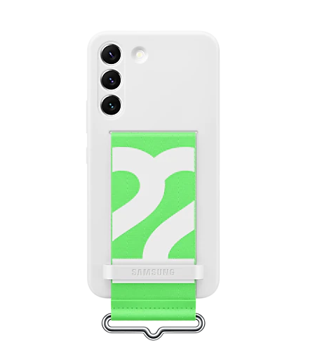Ốp Lưng Samsung Galaxy S22 Silicone Cover with Strap (EF-GS901)