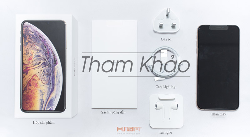 Hình ảnh tham khảo nguyên hộp Apple iPhone XS Max 1 Sim 256Gb CPO (Certified Pre-Owned)