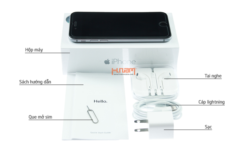 Apple iPhone 6 16Gb Gray (Trôi bảo hành)